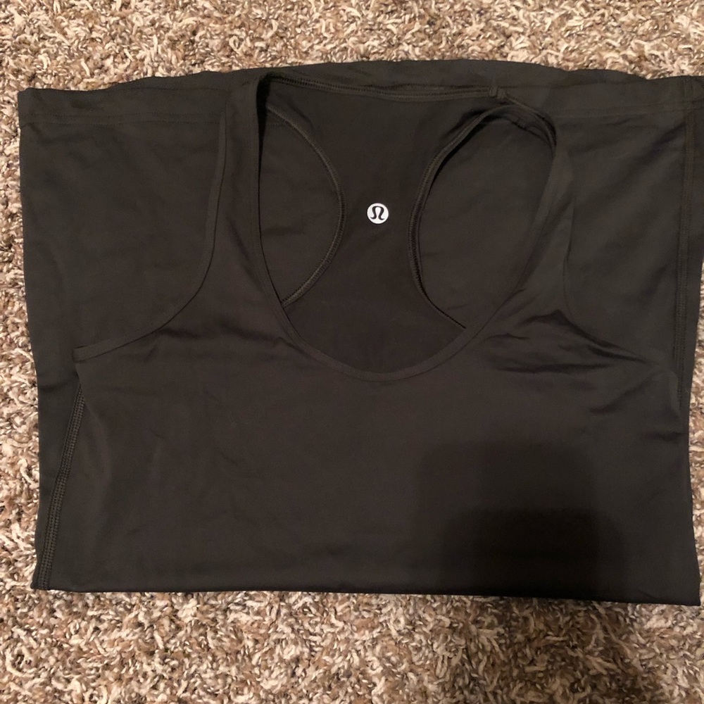 EUC lululemon Size 6 cool racer back tank luxtreme